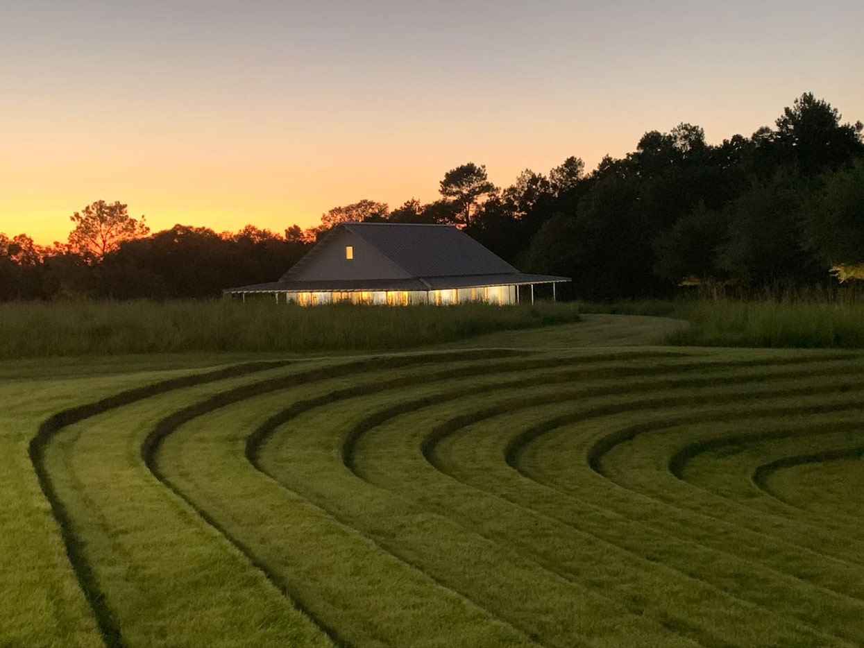 The Whitehall Ranch camp has "Zen-like" landscaping.