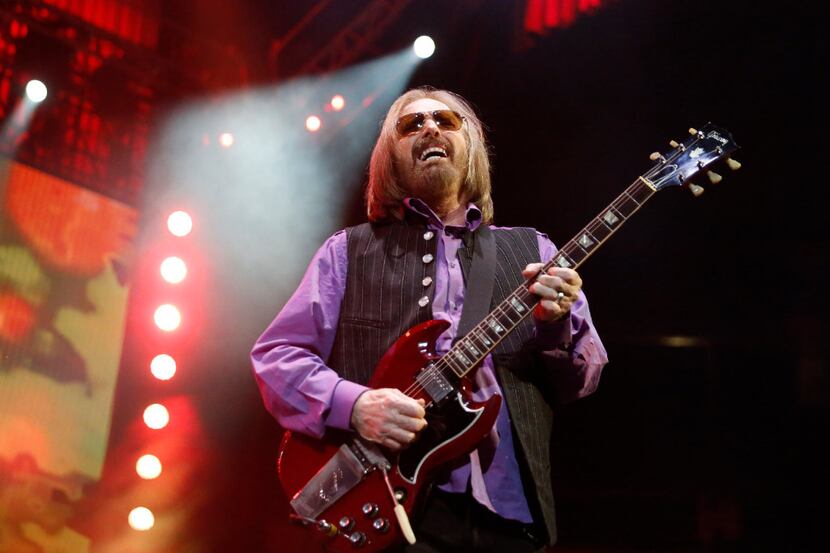 Tom Petty and the Heartbreakers perform at the America AirlinesCenter Saturday April 22,...