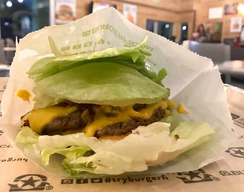 Wrap any burger in lettuce at BurgerFi and save yourself 200ish calories. 
