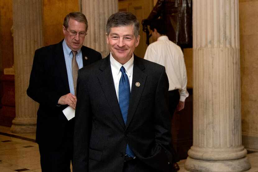 Rep. Jeb Hensarling, R-Dallas, saw the House vote 233-186 along party lines to approve his...