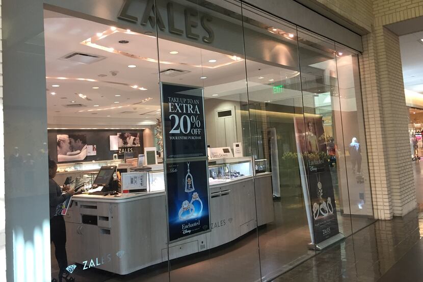 Zales store at NorthPark Center in Dallas.