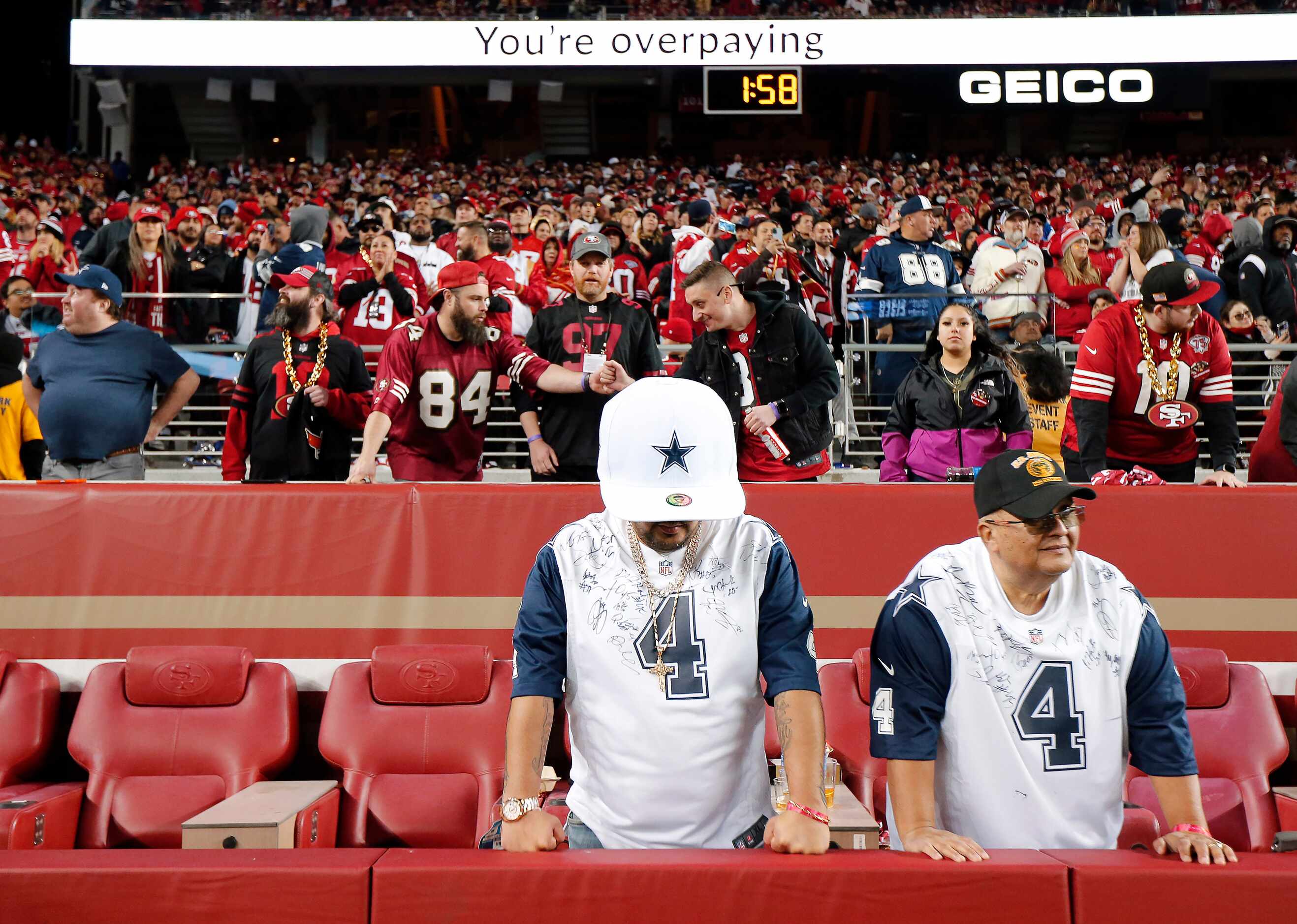 Dallas Cowboys fans didn’t see the end is near on their season ending loss to the San...