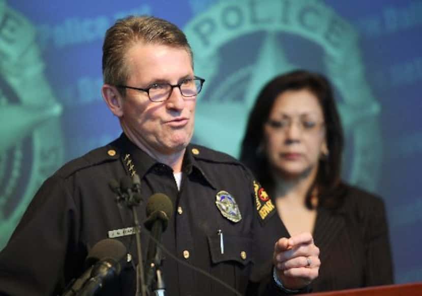 Chief of Police David Kunkle answered questions about an incident in 2009. (The Associated...