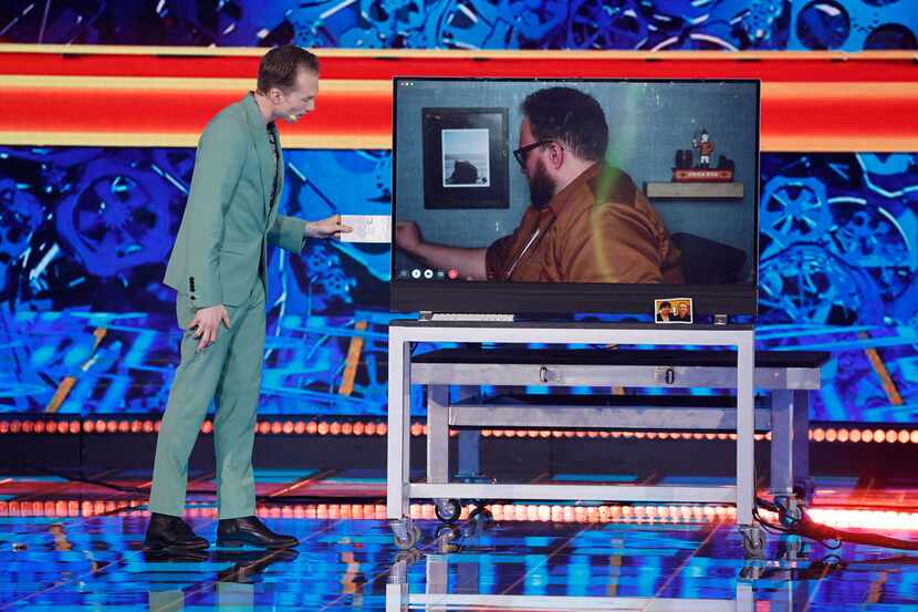 Magician Trigg Watson performs his magic act Tuesday on "America's Got Talent."