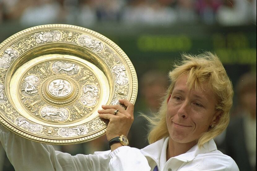 Nine-time Wimbledon singles champion Martina Navratilova is one of five people expected to...