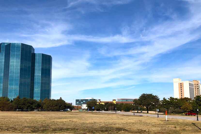 The more than 5-acre site is at O'Connor and Las Colinas boulevards.