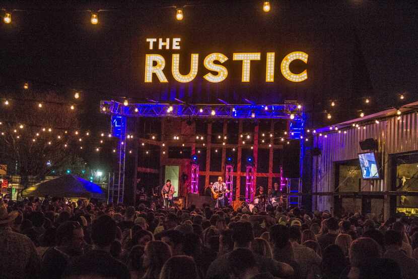 The Rustic is a Dallas music venue, restaurant and bar. It'll be featured on 'Burgers, Brew...