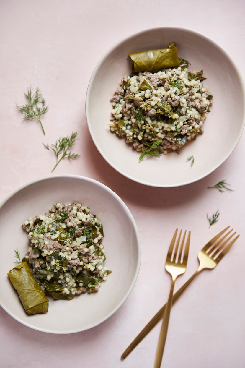 One-Pot Unstuffed Grape Leaves from "The Defined Dish: Whole30 Endorsed, Healthy and...