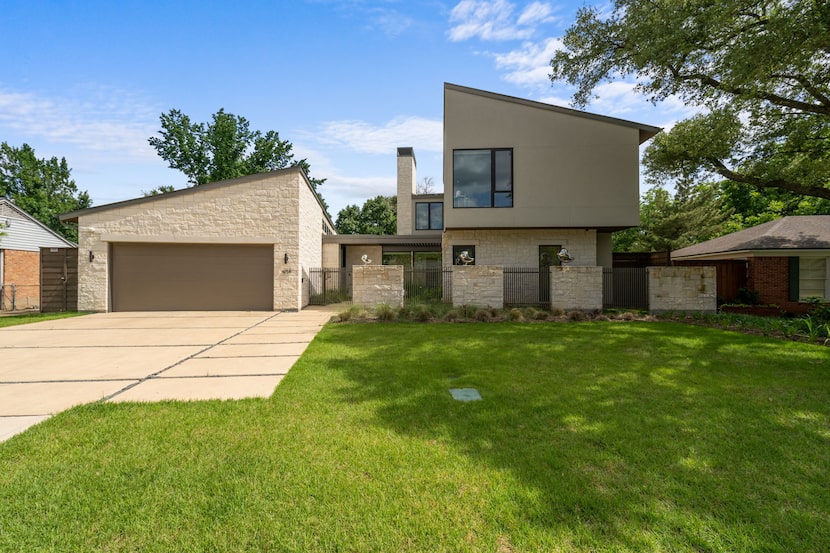 This home from Classic Urban Homes in northwest Dallas is one of six that people will be...