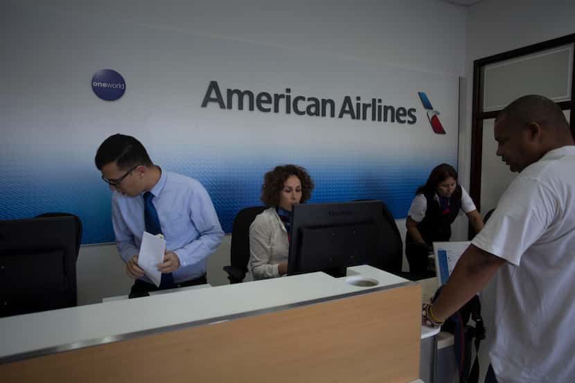 American Airlines abrió en La Habana el miércoles una oficina para vender boletos a vuelos...