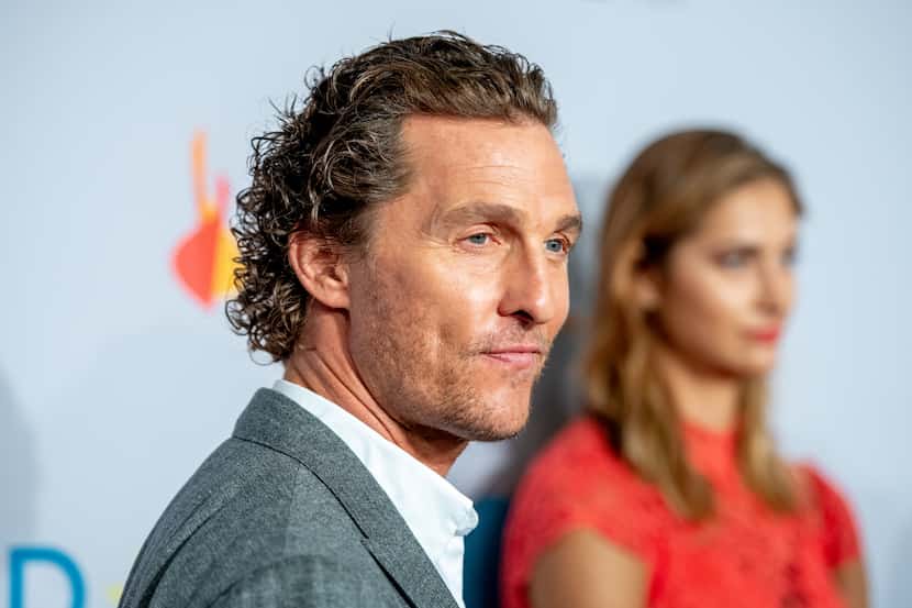 Matthew McConaughey has dropped out of "Dallas Sting," an upcoming movie based on the true...