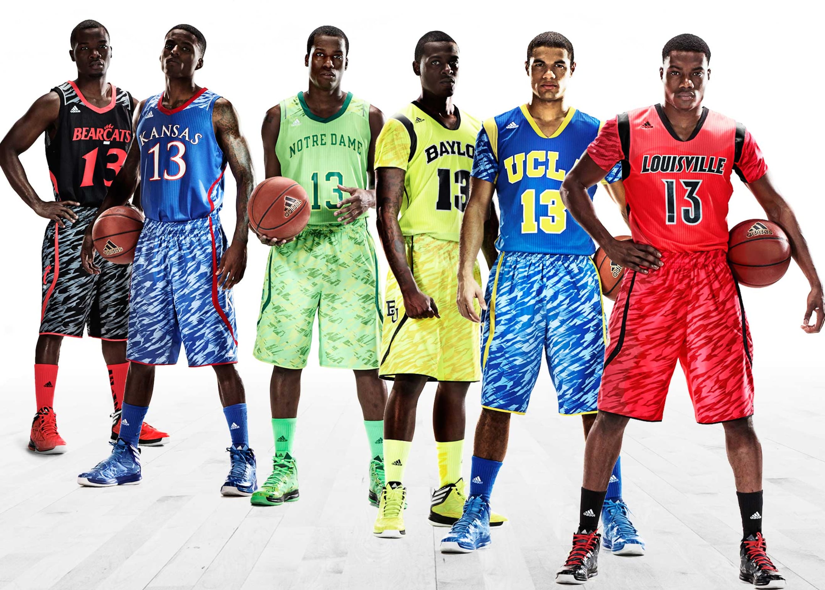 Baylor, Louisville, Cincinnati to wear neon uniforms in tournaments  (Pictures)