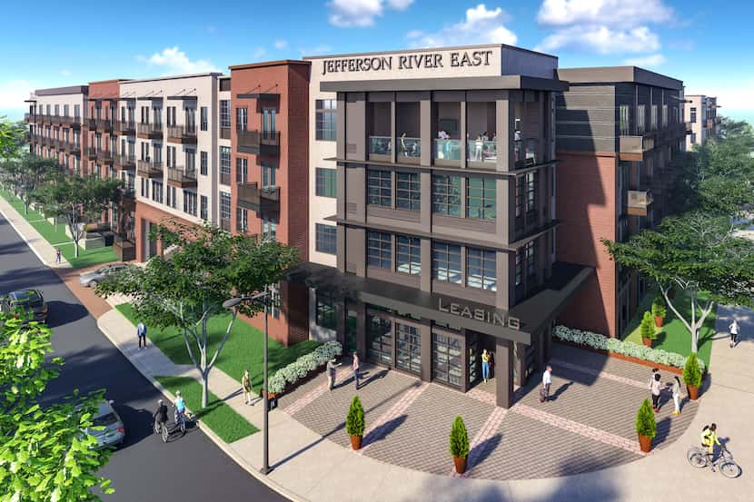 Builder JPI's Jefferson River East apartments in Fort Worth will have more than 400 units.