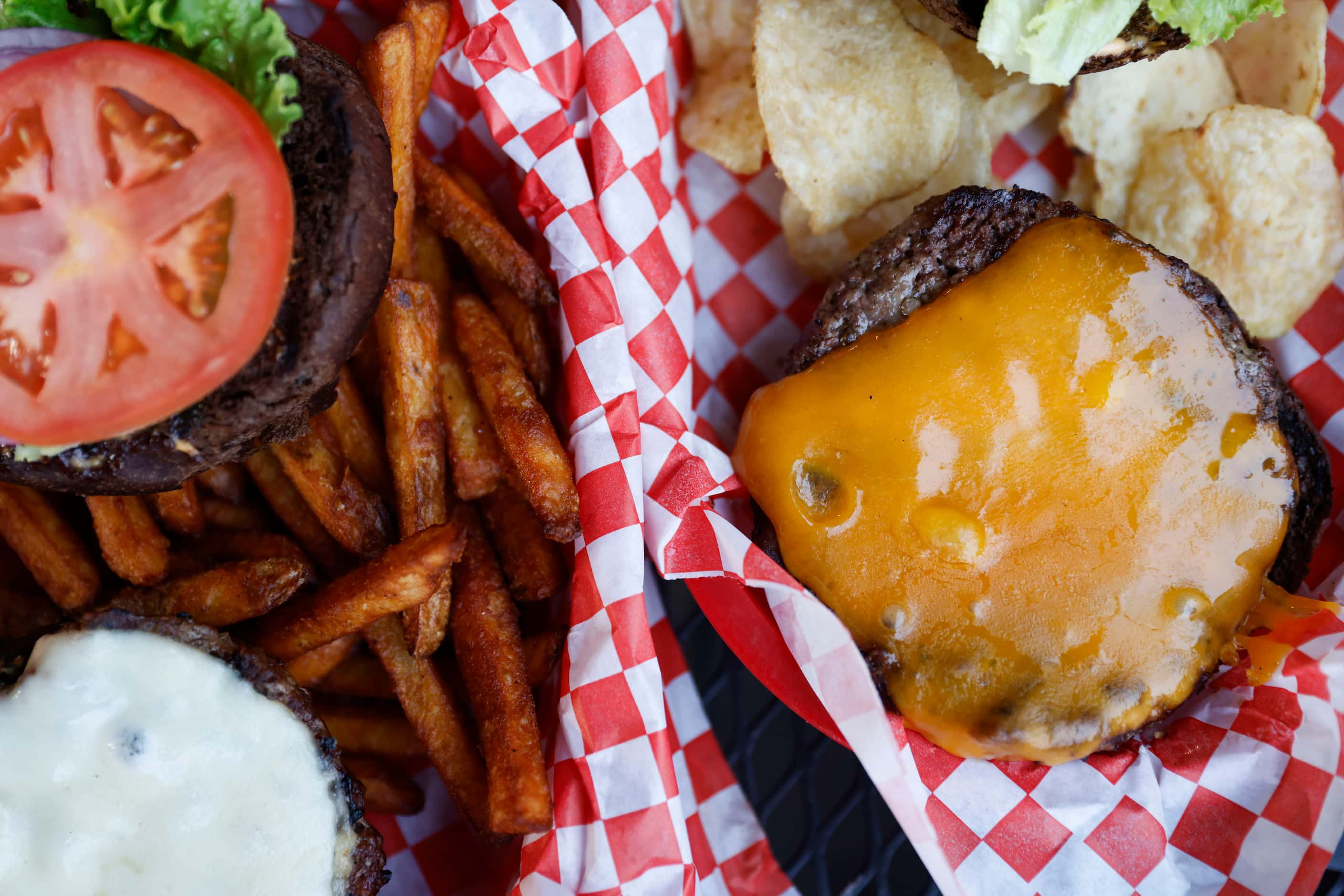 The cheeseburger at the Stoneleigh P has been famous for decades in Dallas.