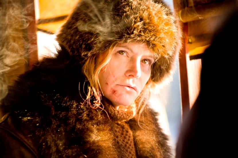  Jennifer Jason Leigh in "The Hateful Eight."  (Andrew Cooper/The Weinstein Company via AP)