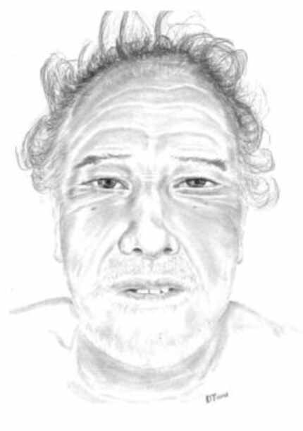 Police released a sketch of a man killed in a crash Nov. 11. Anyone with information on the...