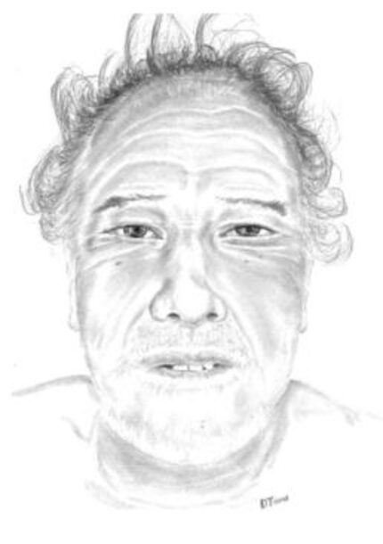 Police released a sketch of a man killed in a crash Nov. 11. Anyone with information on the...