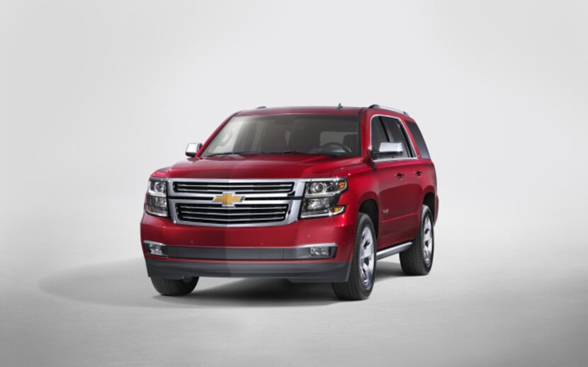 The 2015 Chevrolet Tahoe.