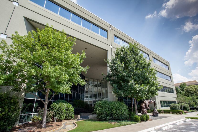 The Carpenter Court office building in Las Colinas was purchased by Caddo Holdings. 