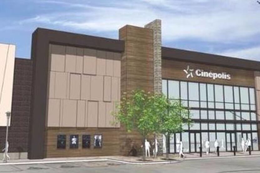  The planned Cinepolis USA in Euless will be in the Glade Park shopping center. (Weitzman...