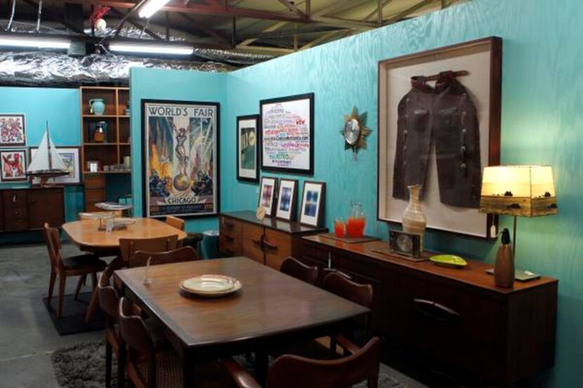 
Mid-century items at Lucas Street Antiques in Dallas
