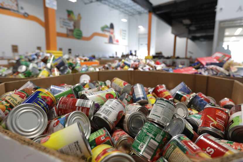 The North Texas Food Bank receives food through a federal program that distributes millions...