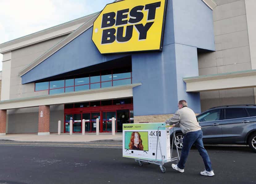 Best Buy was one of the stores allegedly targeted by an organized crime ring that is the...