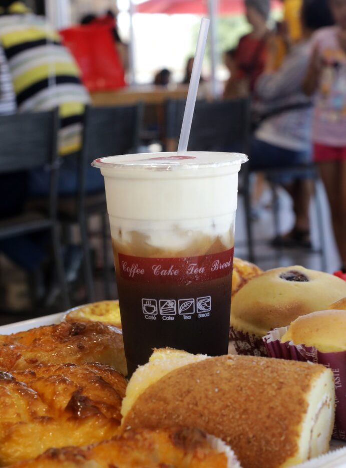 A Sea Salt Latte at 85C Bakery Cafe in Plano, TX, on June 16, 2017. (Jason Janik/Special...