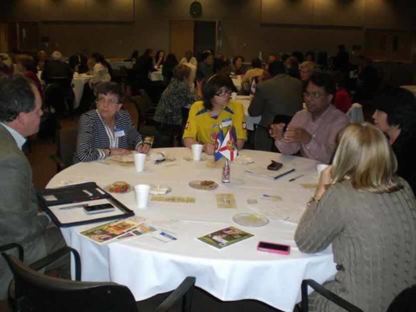 
Community members took part in the Community Circles event in February at Collin College...