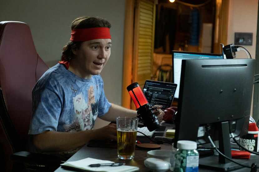 Paul Dano stars as Keith Gill in Sony Pictures' "Dumb Money."