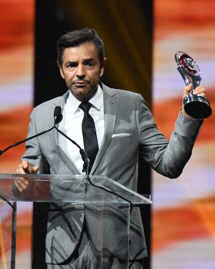 Entertainer Eugenio Derbez, recipient of the International Achievement in Comedy Award,...