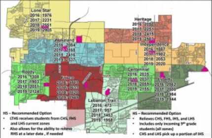  The original proposal had some neighborhoods in Independence near Custer Road and Stacy...