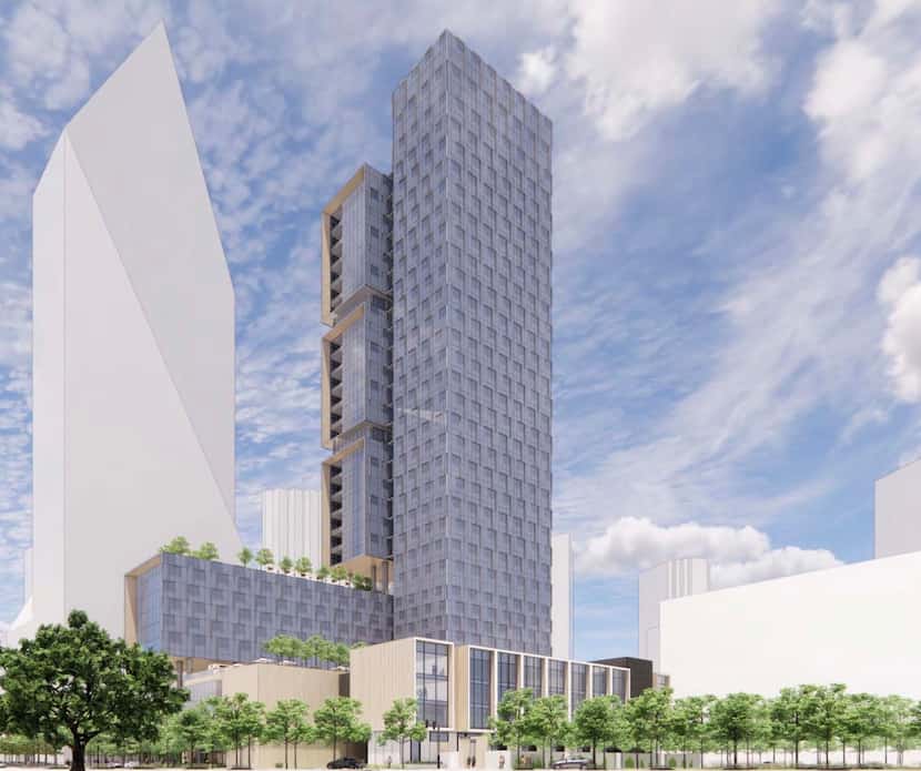 Pacific Elm Properties and Headington Cos. are working on plans for a hotel and residential...