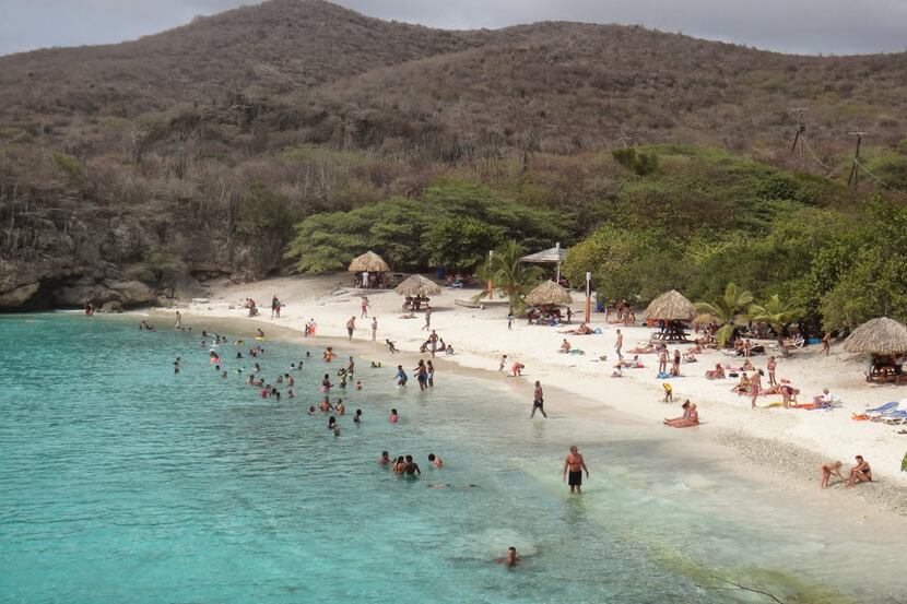 Playa Kenepa Grandi is one of many beautiful free public beaches found around the island of...