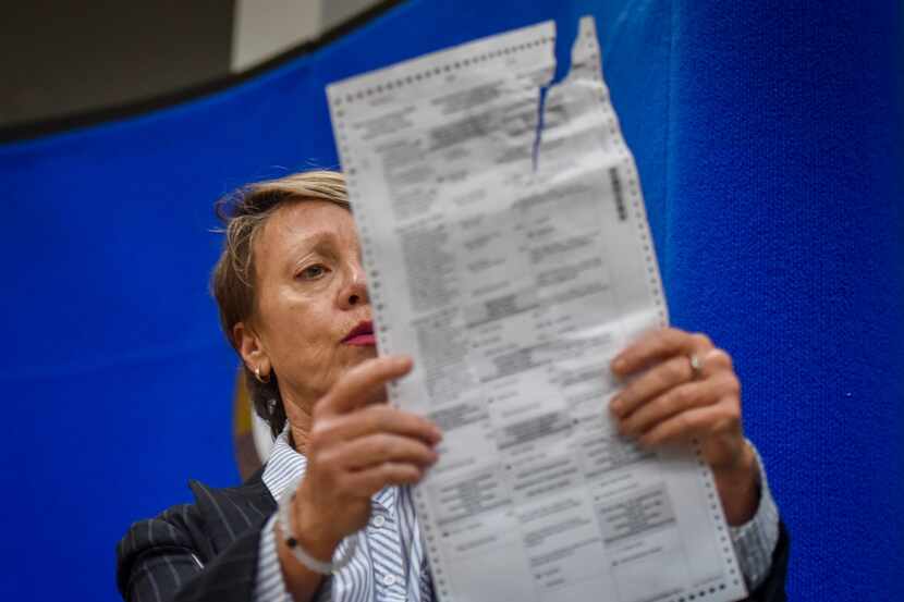 Judge Betsy Benson, canvassing Board Chair for Broward County Supervisor of Elections...