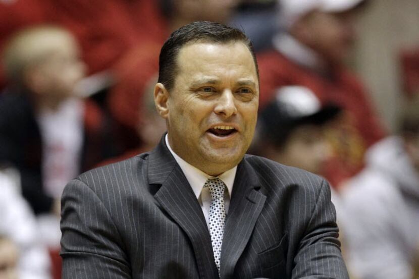 In this Feb. 22, 2012, file photo, Texas Tech coach Billy Gillispie watches during the first...