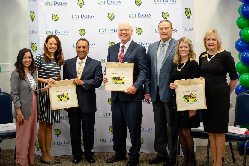 Toyota awarded the mobile market project to UNT Dallas.