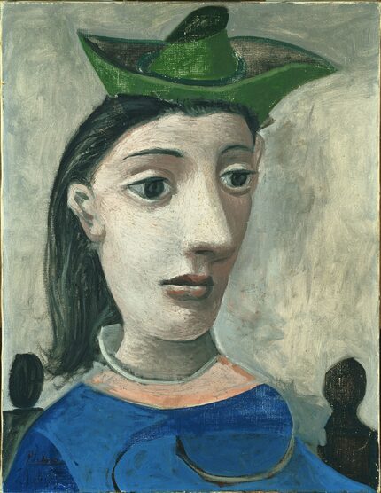 Pablo Picasso 'Woman with Green Hat,' 1939
Oil on canvas. Gift of the Carey Walker...