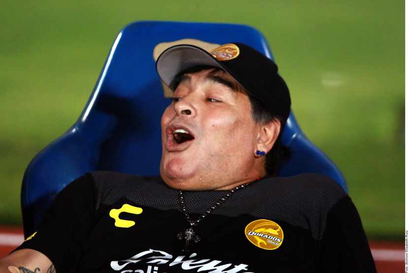 Diego Maradona, a un paso de convertirse en nuevo técnico de Gimnasia La Plata, último de la...