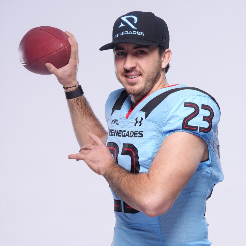 Drew Plitt, quarterback de los Renegades.