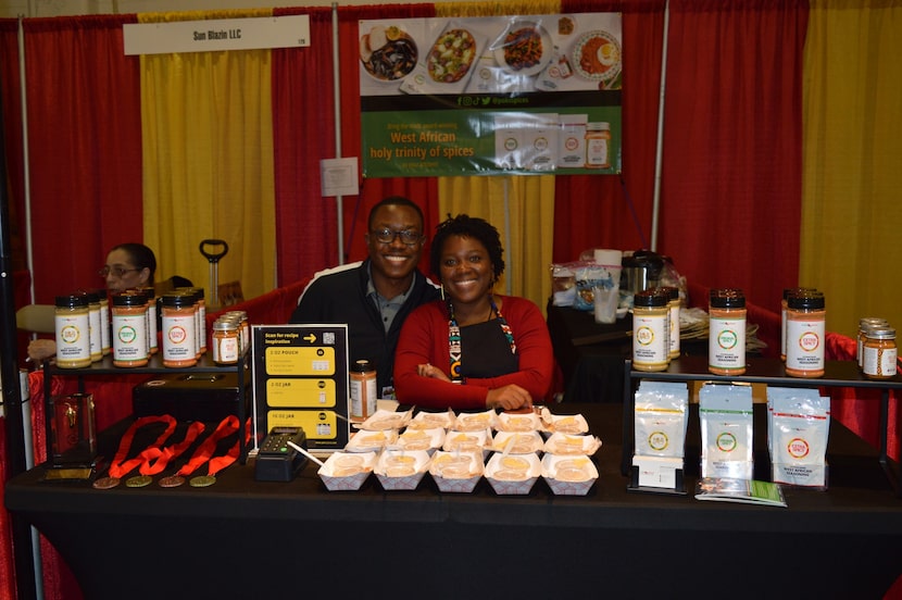 Abena and Eugene Foli run POKS Spices in Dallas.