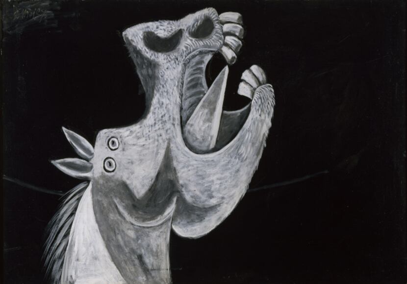 "Head of a Horse, Sketch for 'Guernica'," is from May 2, 1937, the same year Picasso created...