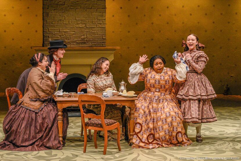 A scene from Dallas Theater Center's production of "Little Women," which ran at the Kalita...