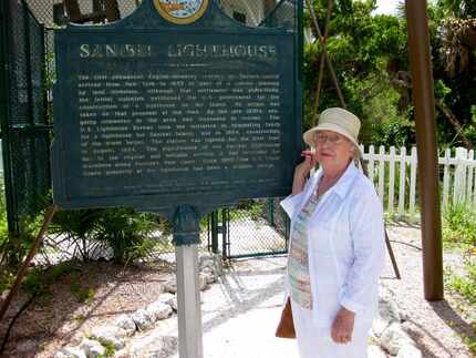 Jane Jones, at Sanibel Island in Florida.