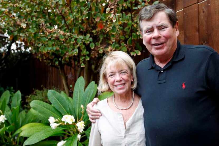 
Jeralyn Nickel and Mike Tharp dated in college and reconnected after their 45-year college...