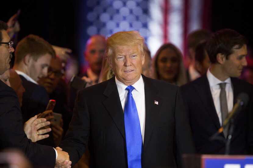  Republican presidential candidate Donald Trump spoke at a rally on March 13 in Boca Raton,...