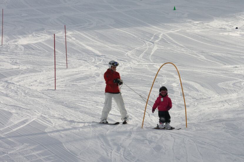 Revelstoke in British Columbia, Canada, is among the resorts seeing an uptick in families...