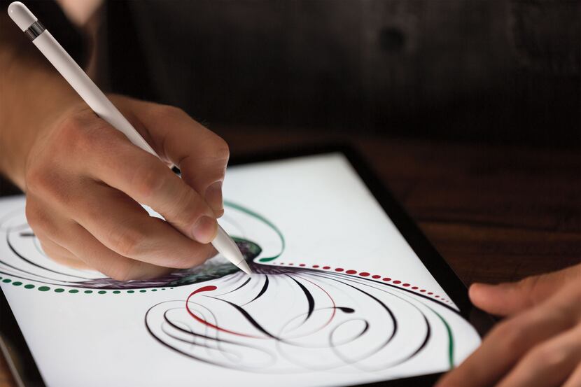 The iPad Pro and its Pencil accessory.