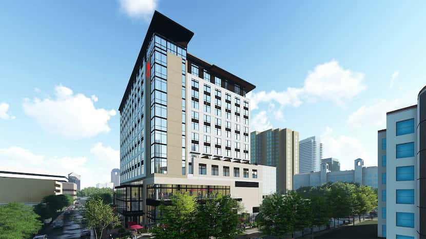 The new Uptown hotel will have 255 rooms.