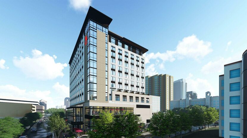 The new Uptown hotel will have 255 rooms.